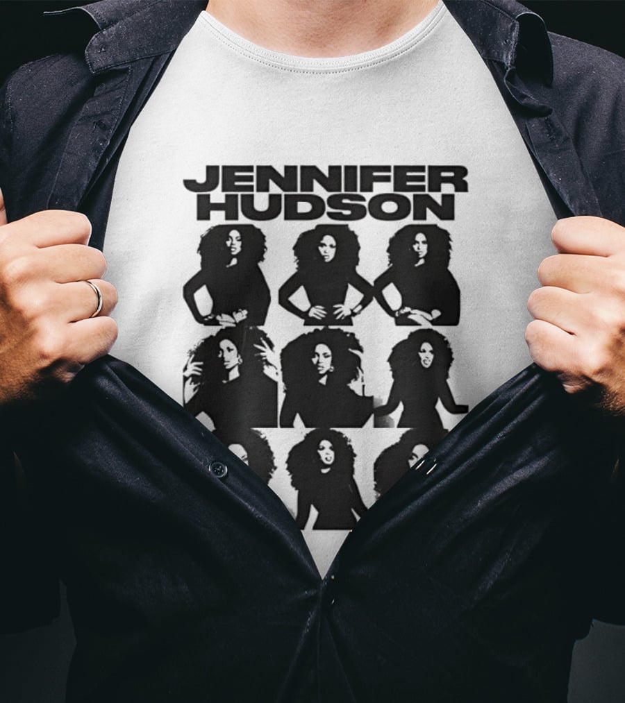 Jennifer Hudson Singer Actress Icons Collection T-Shirt