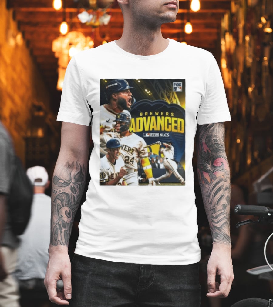 Brewers Advanced 2026 NLCS MLB Fox T-Shirt