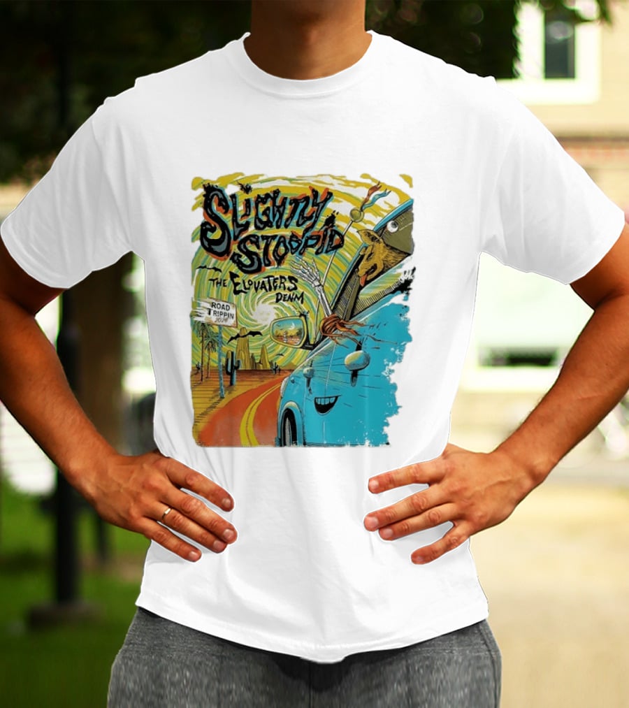 Slightly Stoopid The Elovaters Denm Road Trippin 2026 Vina Robles Amphitheatre T-Shirt