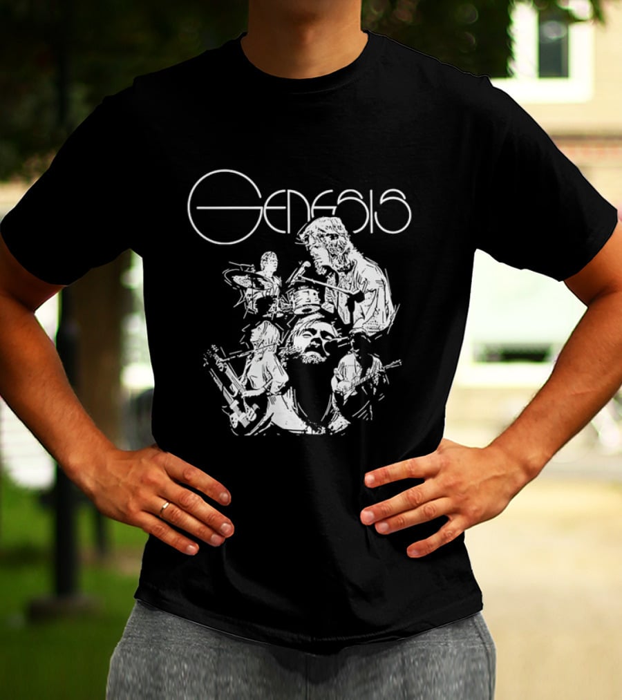 Genesis Band Members Progressive Rock Performance T-Shirt