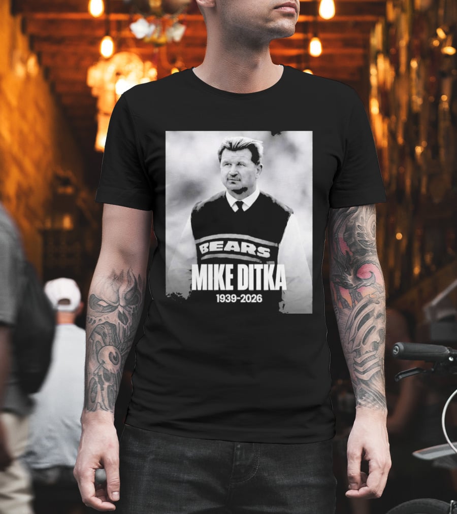 Mike Ditka 1939 2026 Bears T-Shirt