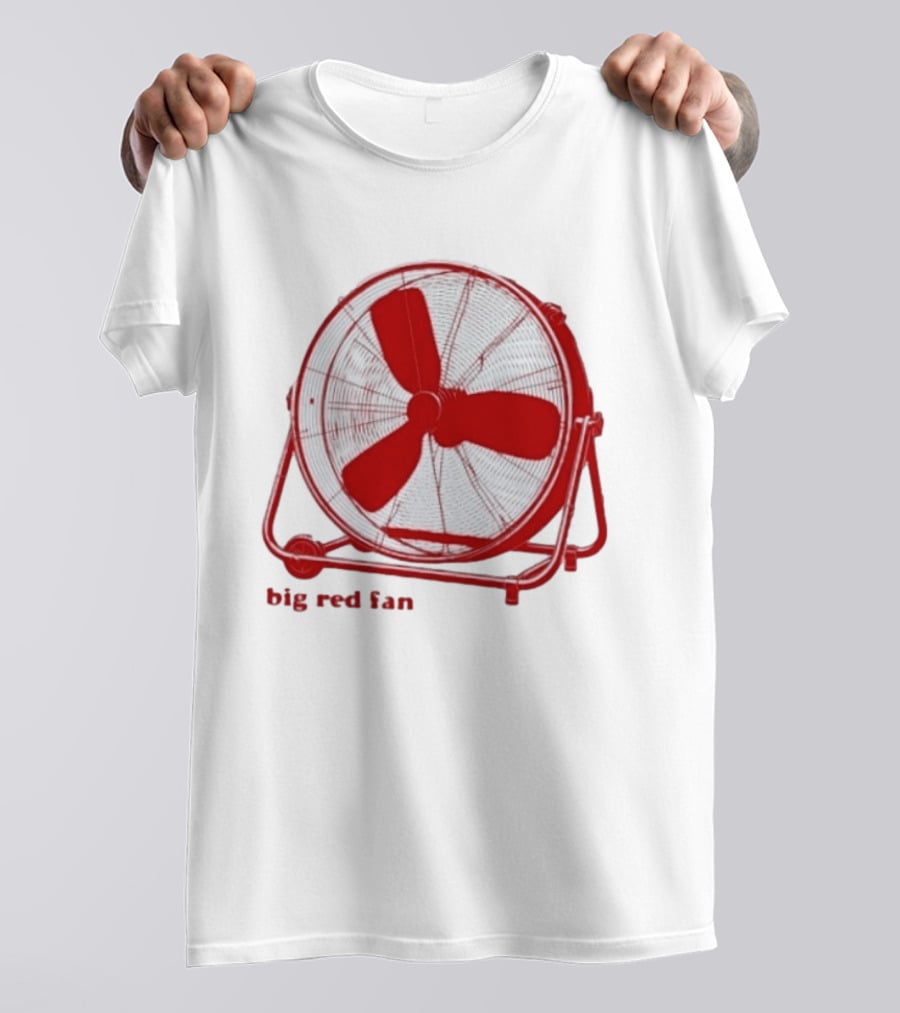 Big Red Fan Minimalist T-Shirt