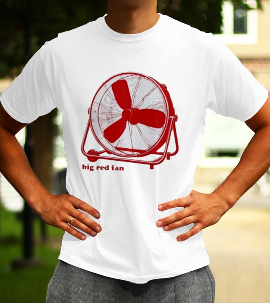 Big Red Fan Minimalist T-Shirt