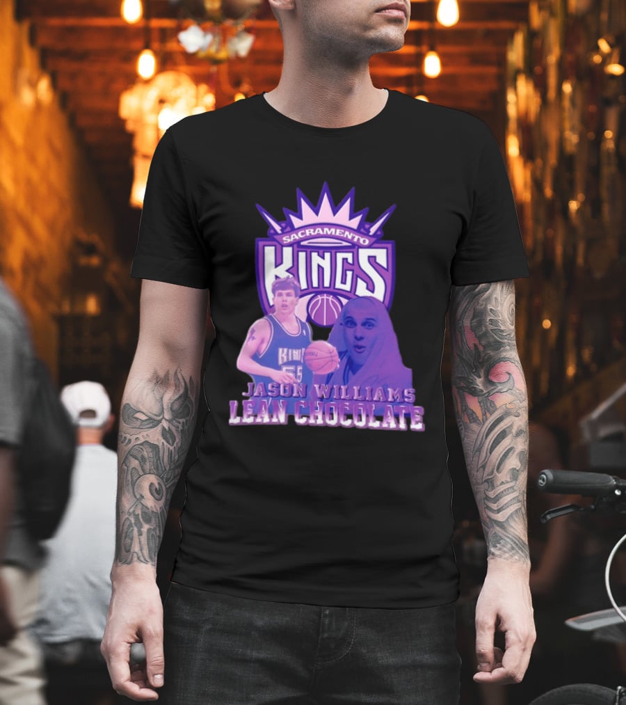 Jason Williams Sacramento Kings NBA Lean Chocolate T-Shirt