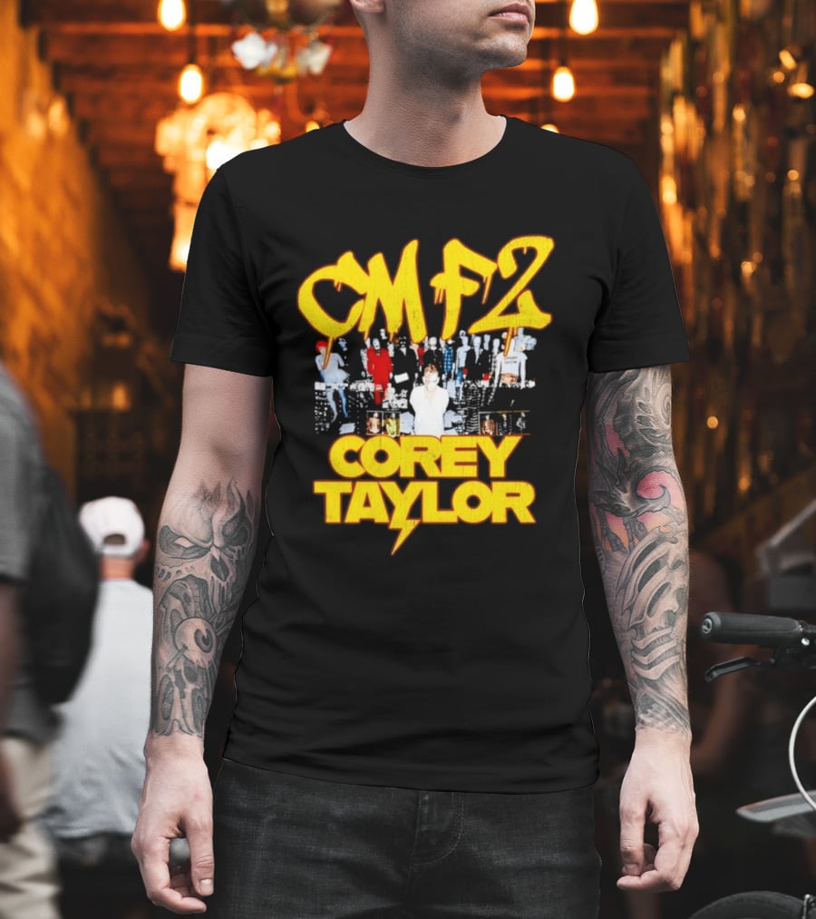 CMF2 Corey Taylor Slipknot Creep Show Rock Music T-Shirt