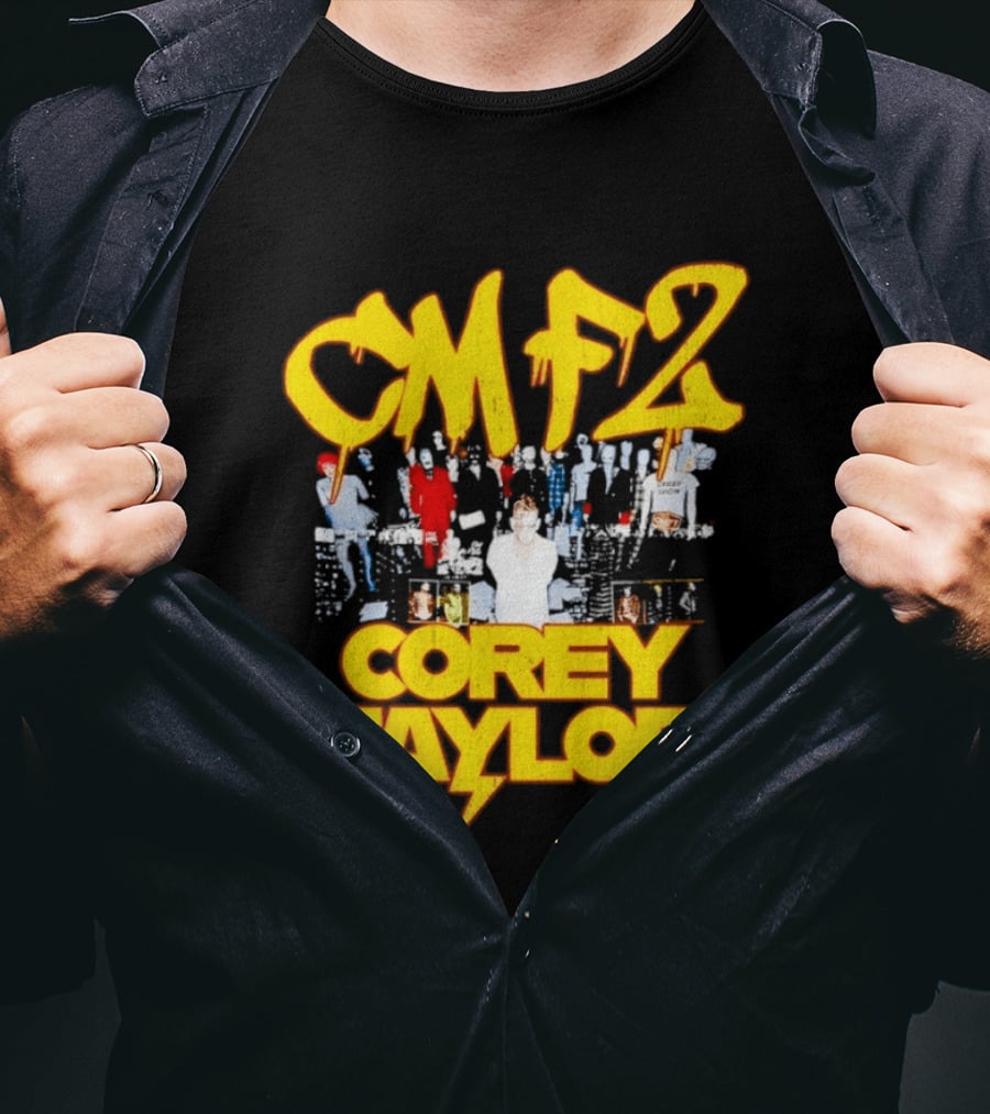 CMF2 Corey Taylor Slipknot Creep Show Rock Music T-Shirt
