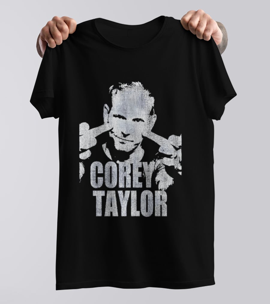 Corey Taylor Distressed Slipknot Masked Pose T-Shirt