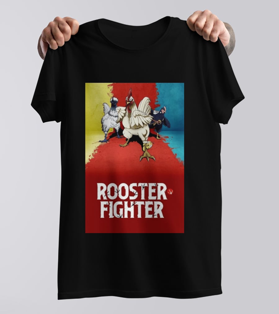 Keiji Rooster Fighter Manga Anime Adventures T-Shirt