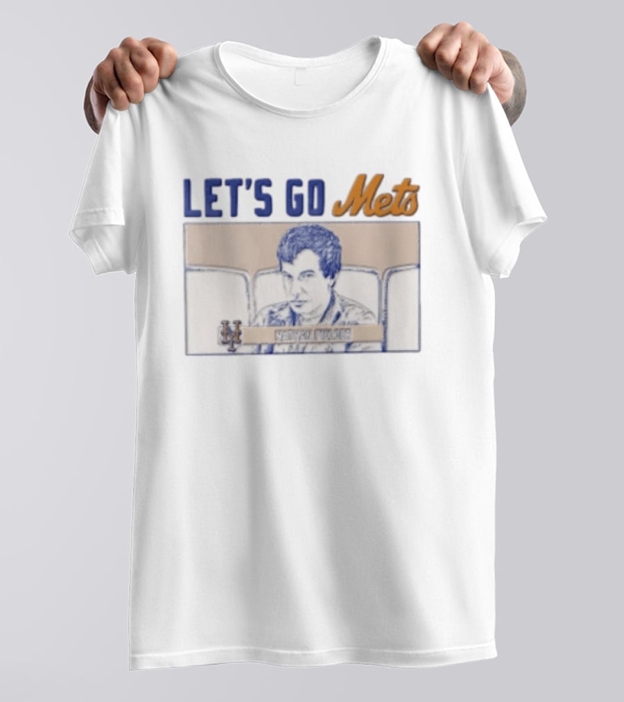 Let's Go Mets Nathan Fielder New York Mets Stadium T-Shirt