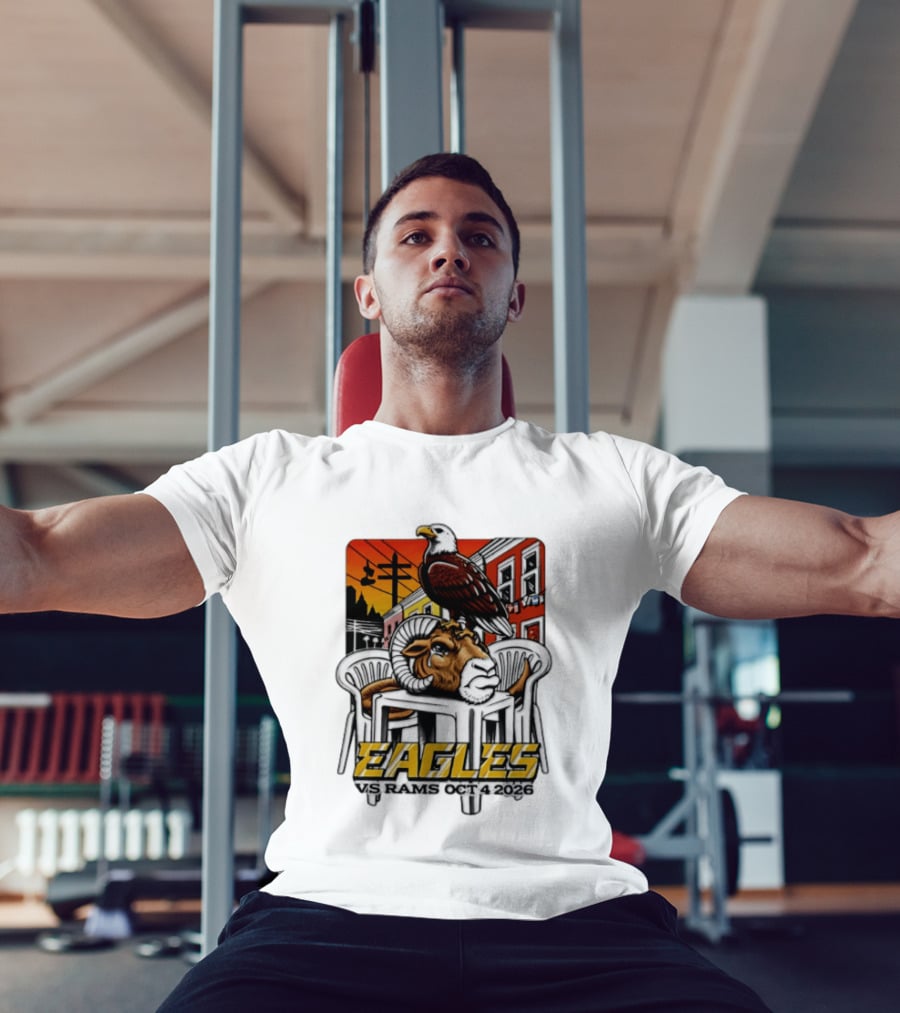 Eagles Vs Rams October 4 2026 Philadelphia Matchup T-Shirt