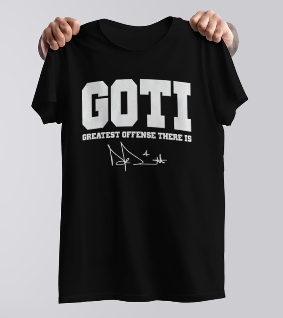Dak Prescott GOTI Greatest Offense There Is Dallas Cowboys Football T-Shirt