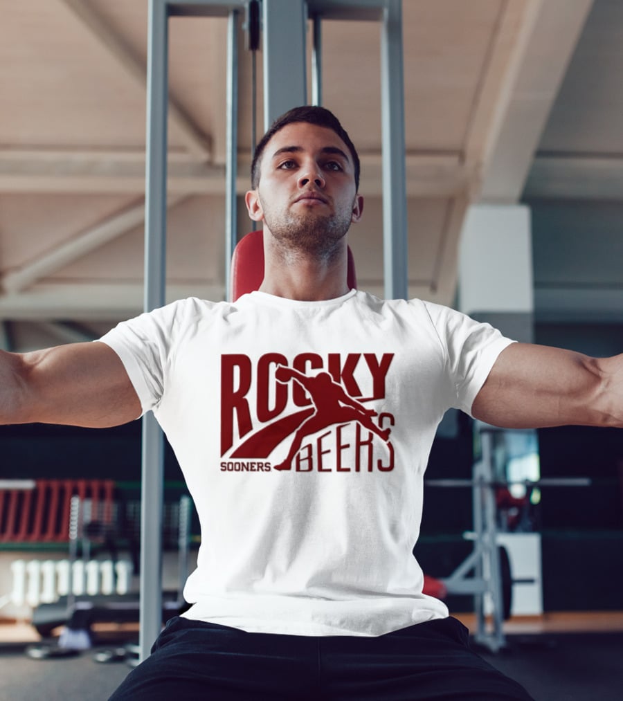 Rocky Beers Sooners Football Oklahoma Fan T-Shirt