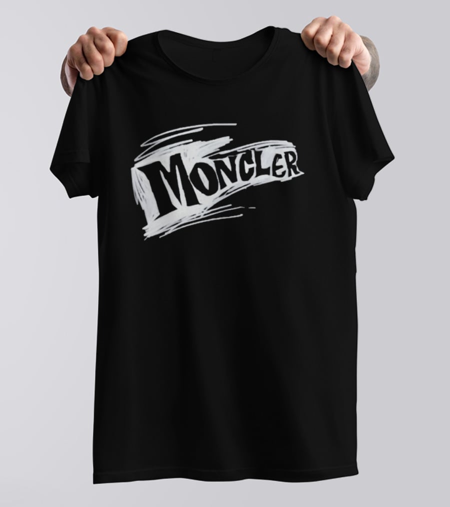 Moncler Scribble Luxury Fashion Exclusive Collection T-Shirt