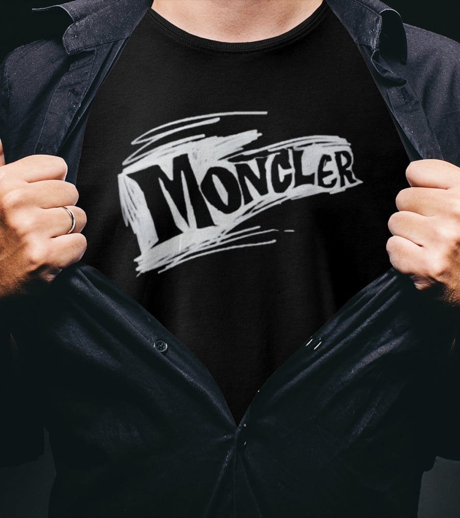 Moncler Scribble Luxury Fashion Exclusive Collection T-Shirt