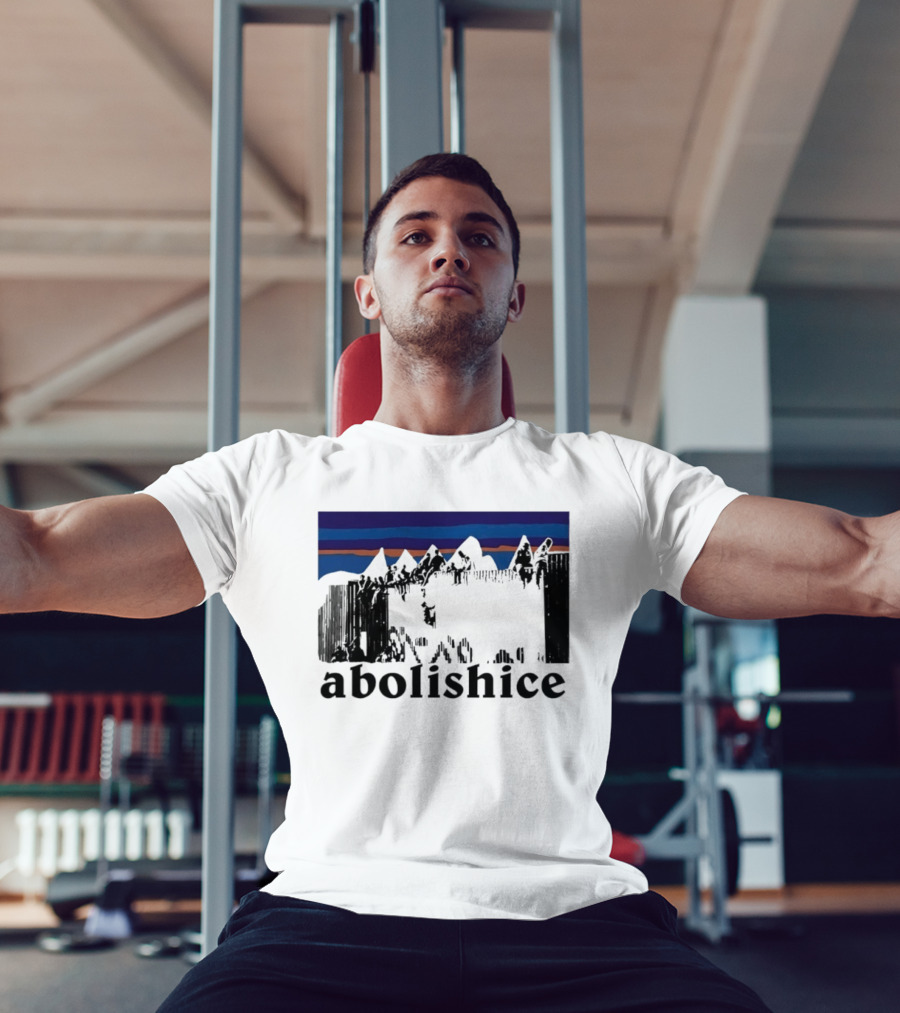 Abolish ICE Mountain Activism Scenic Protest T-Shirt