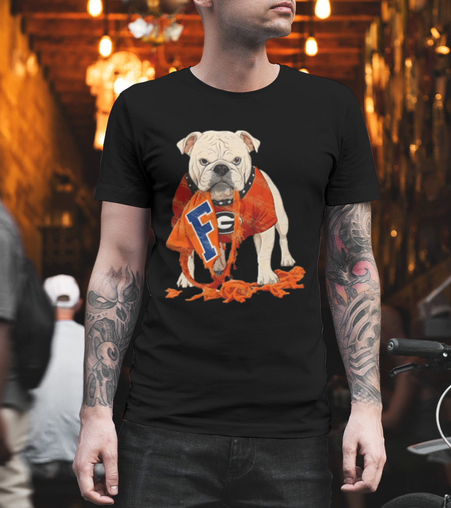 Dawgs Rivalry UGA Bulldogs Defeat Florida Gators Showdown T-Shirt