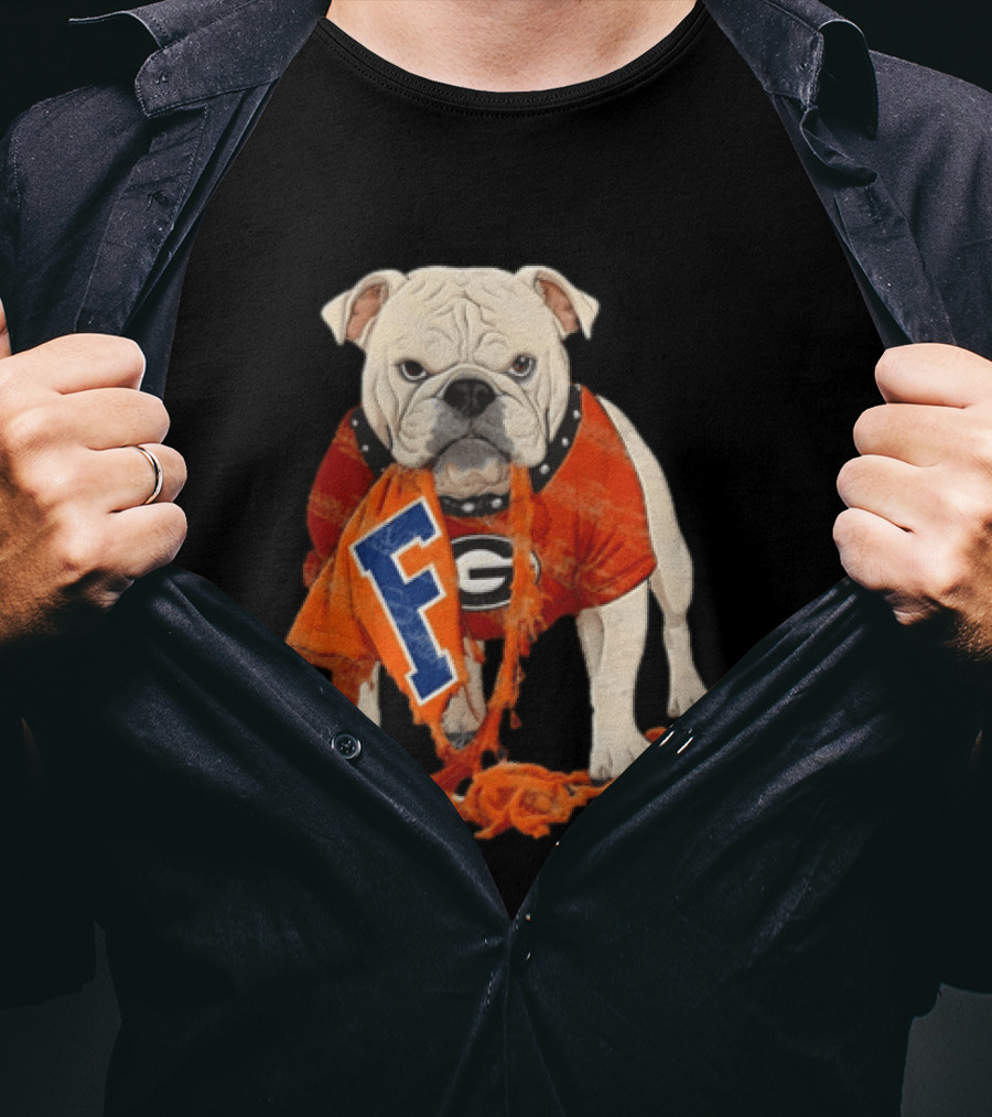 Dawgs Rivalry UGA Bulldogs Defeat Florida Gators Showdown T-Shirt