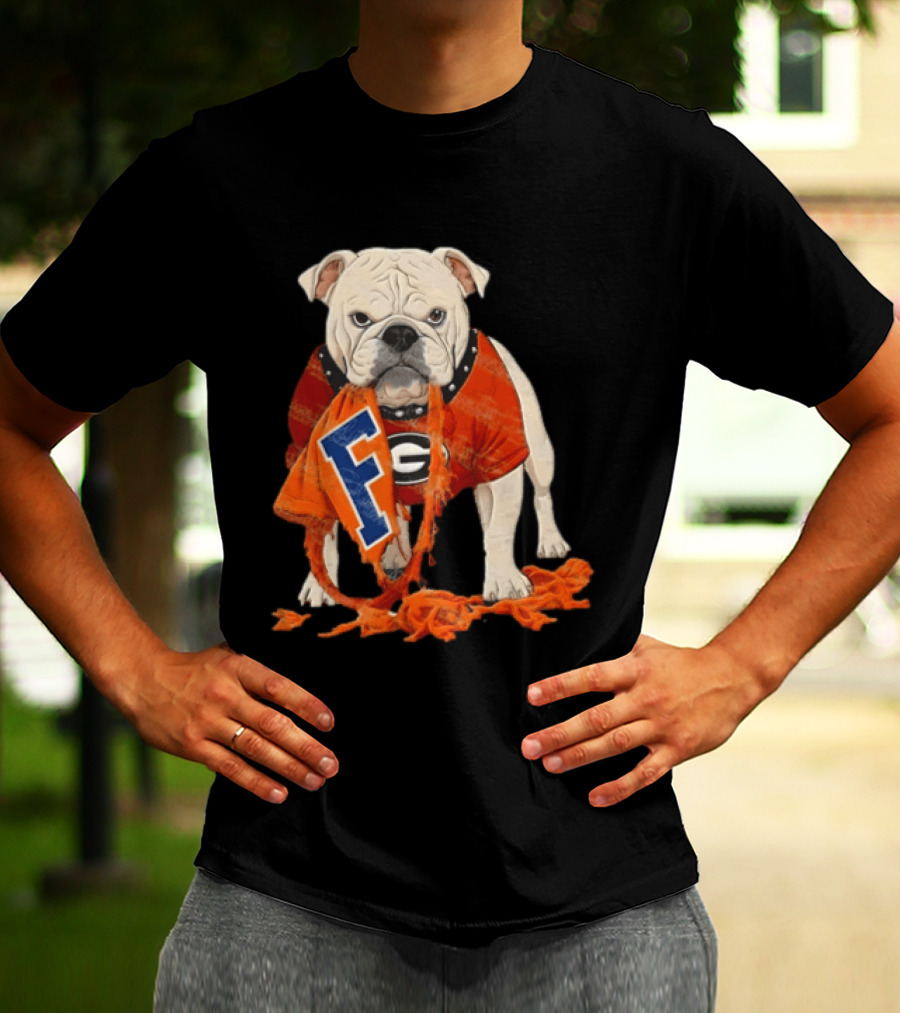 Dawgs Rivalry UGA Bulldogs Defeat Florida Gators Showdown T-Shirt
