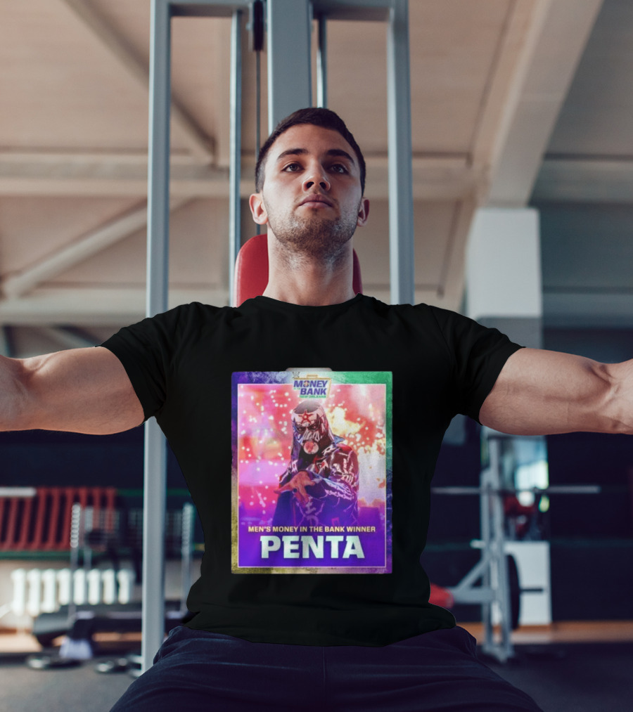 Penta Men's Money In The Bank Winner New Orleans Wrestler T-Shirt
