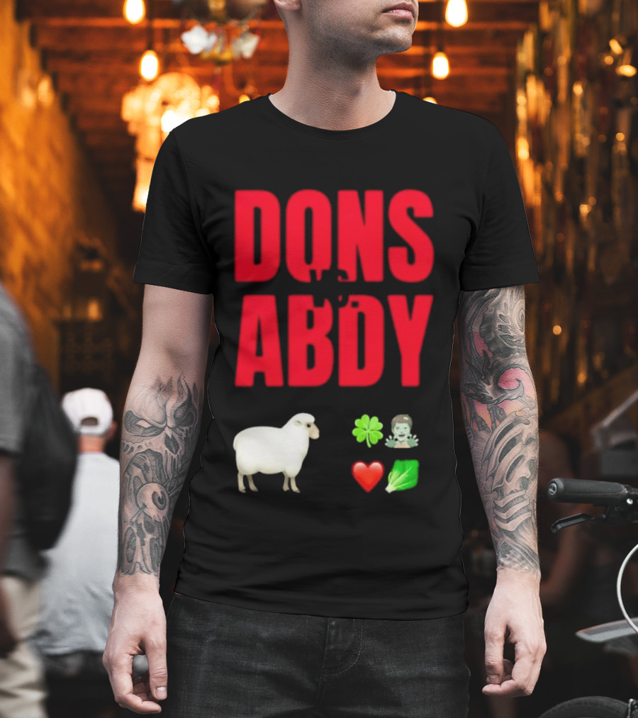 Dons Abdy Sheep Clover Zombie Heart Lettuce T-Shirt