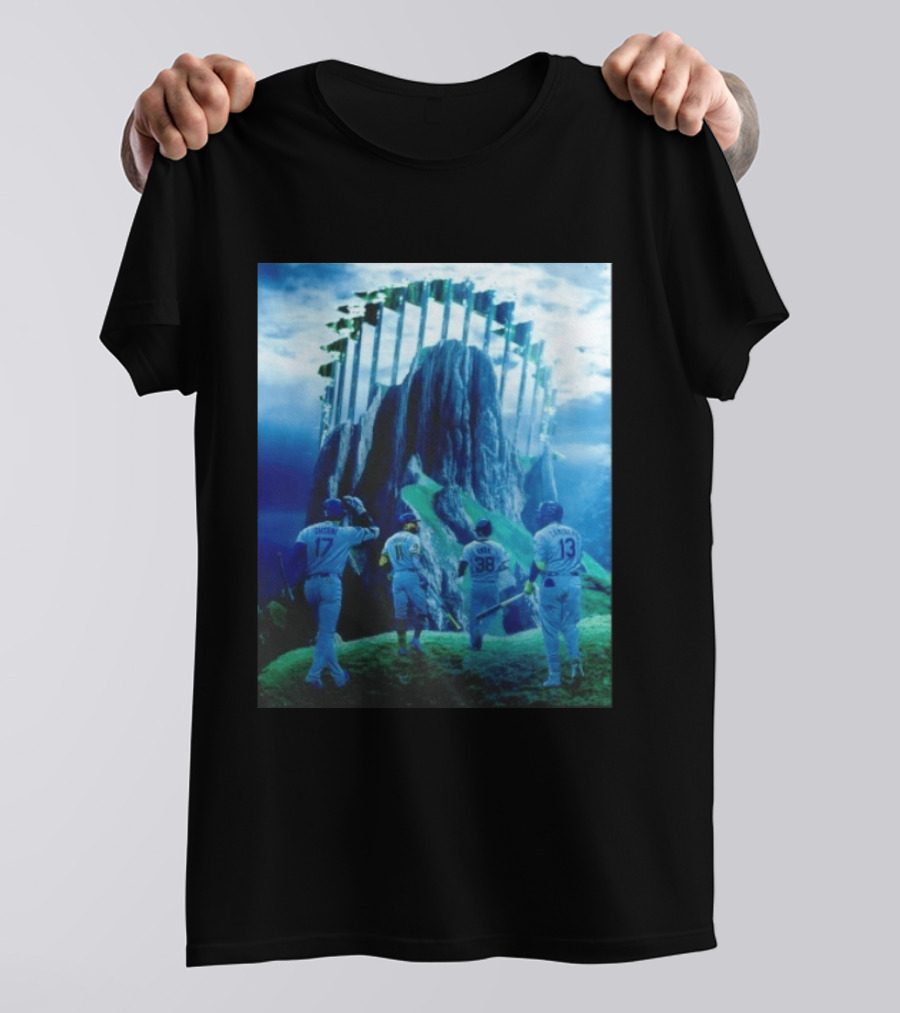 Shohei Ohtani Jackson Chourio Steven Kwan Junior Caminero MLB Fantasy Field Adventure T-Shirt