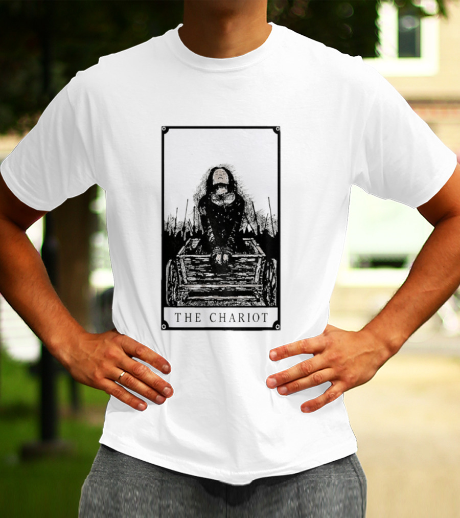 The Chariot Tarot Card Occult Divination Mystical Art Tarot Reading T-Shirt