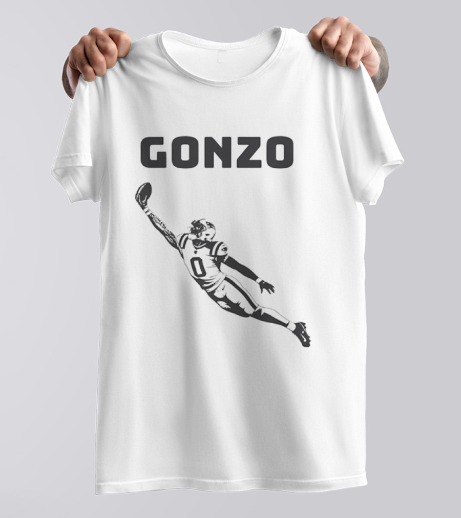 Gonzo Christian Gonzalez New England Patriots Number 0 T-Shirt