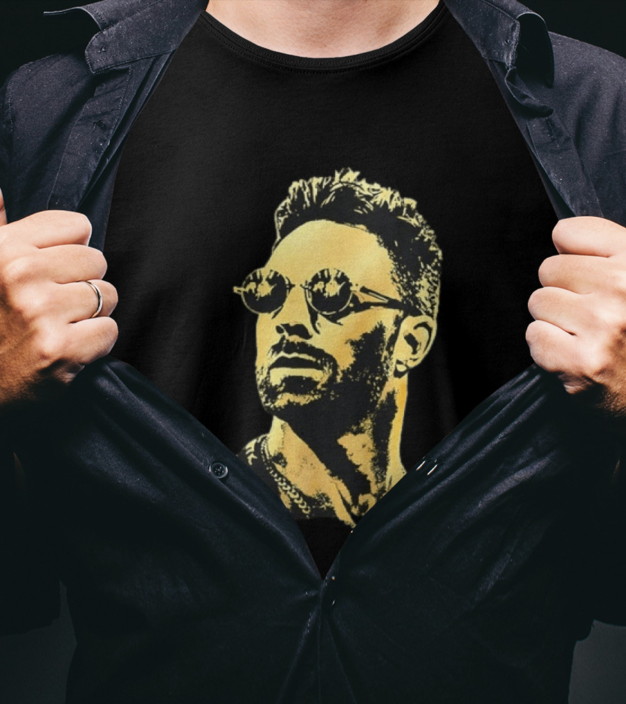 Gold Foil Adam Levine Maroon 5 T-Shirt