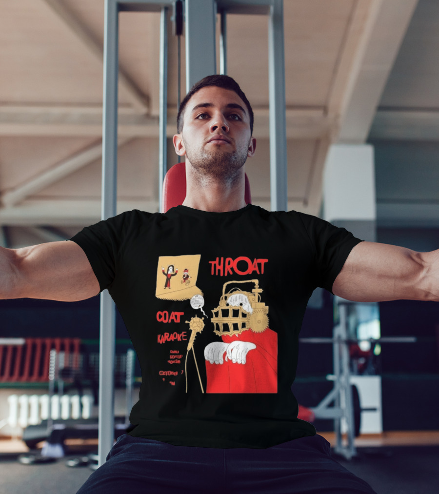 Throat Coat Karaoke Unique Style Danu Social House October 17 Fun T-Shirt