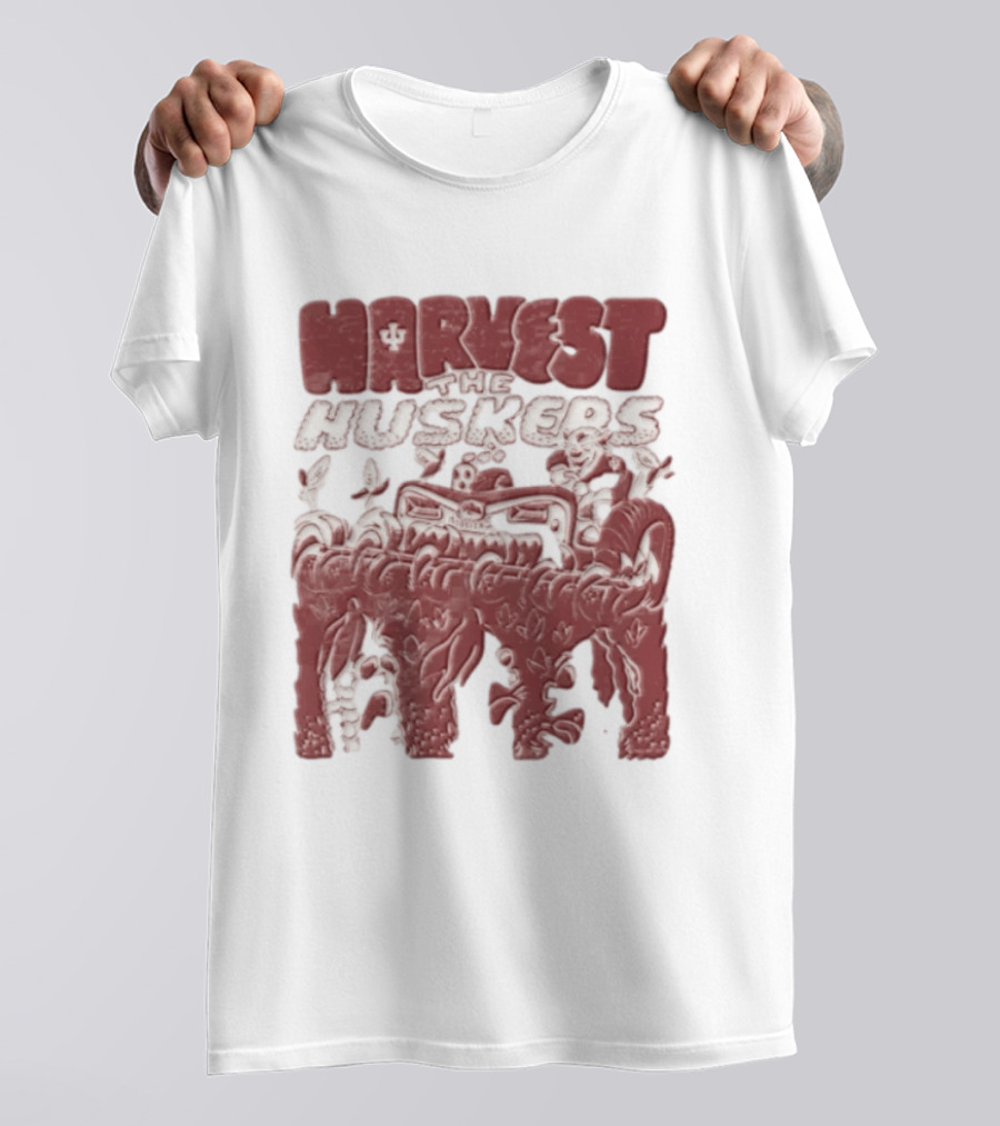 Harvest The Huskers Indiana Hoosiers Vs Nebraska Corn Battle T-Shirt