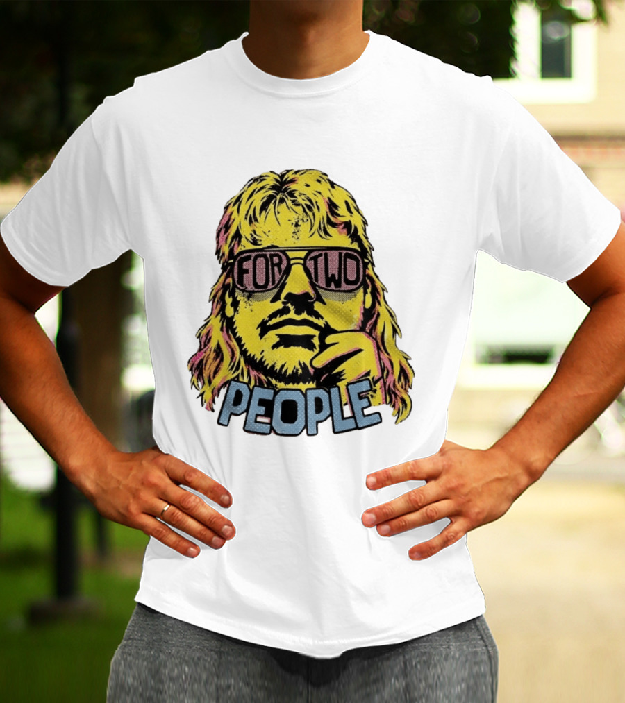Joe Dirt David Spade Mullet For Two People T-Shirt