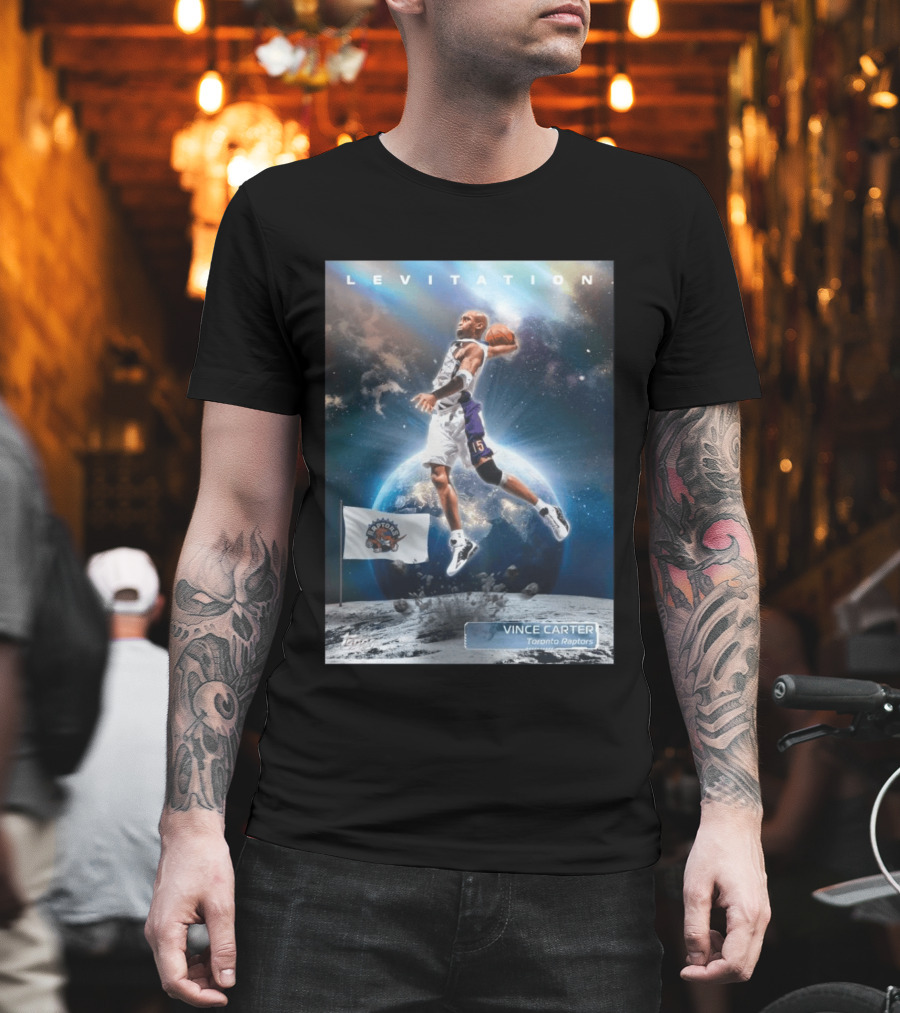 Vince Carter Levitation Toronto Raptors Basketball Legend T-Shirt