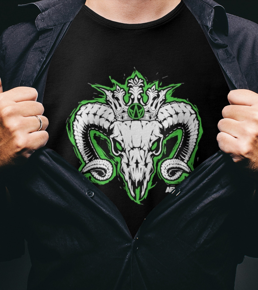 Will Ospreay GOATed Crowned Ram Skull Youth T-Shirt