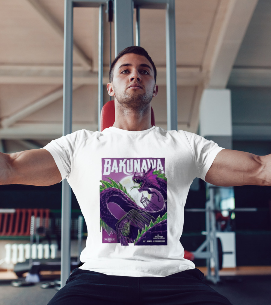 Bakunawa Project Purple Six Flags Great Adventure Roller 32 Stories 100 MPH 6 World Records T-Shirt