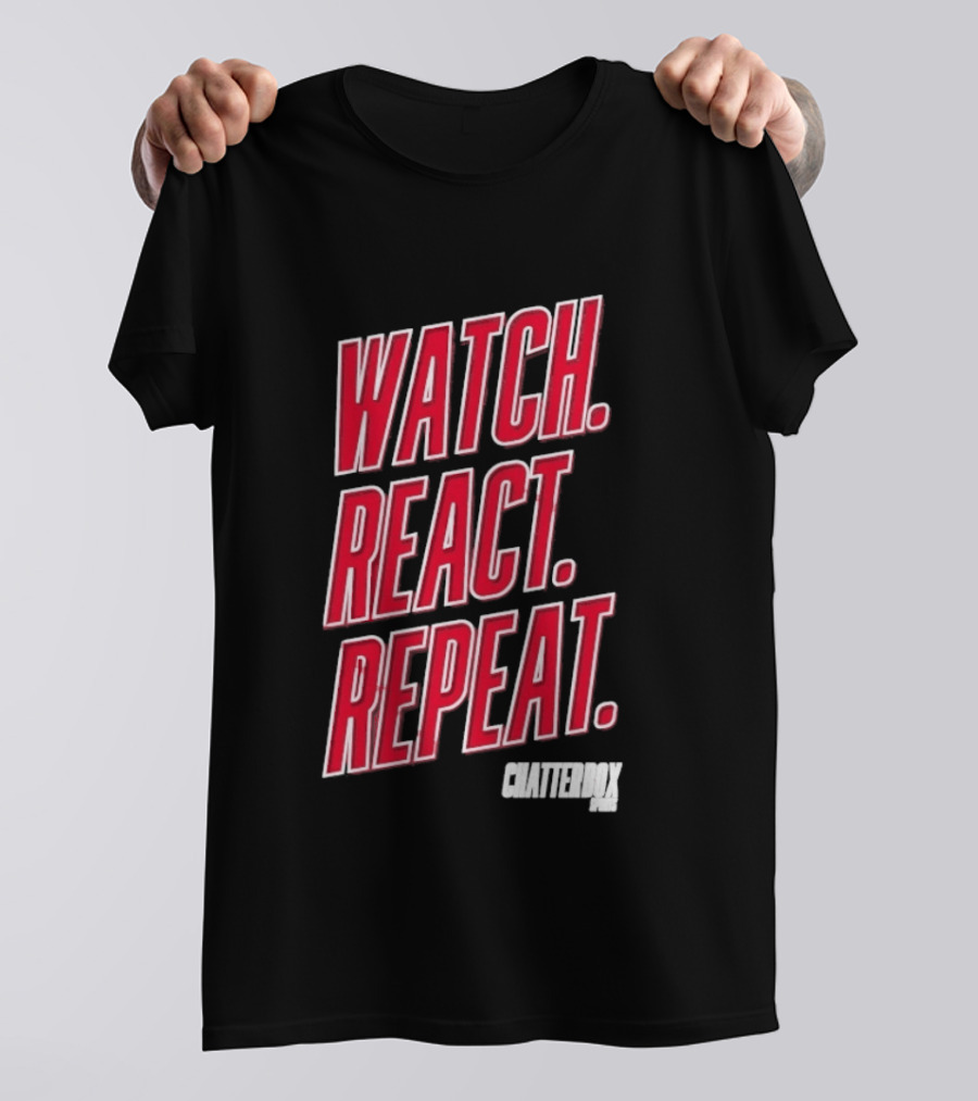 REACT REPEAT Chatterbox Sports T-Shirt