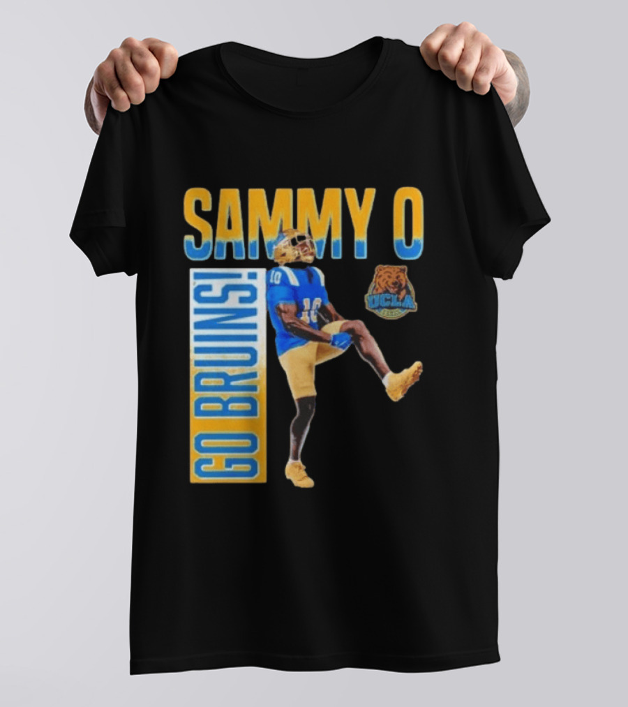 UCLA Bruins No 10 Sammy O Go Bruins College Football T-Shirt