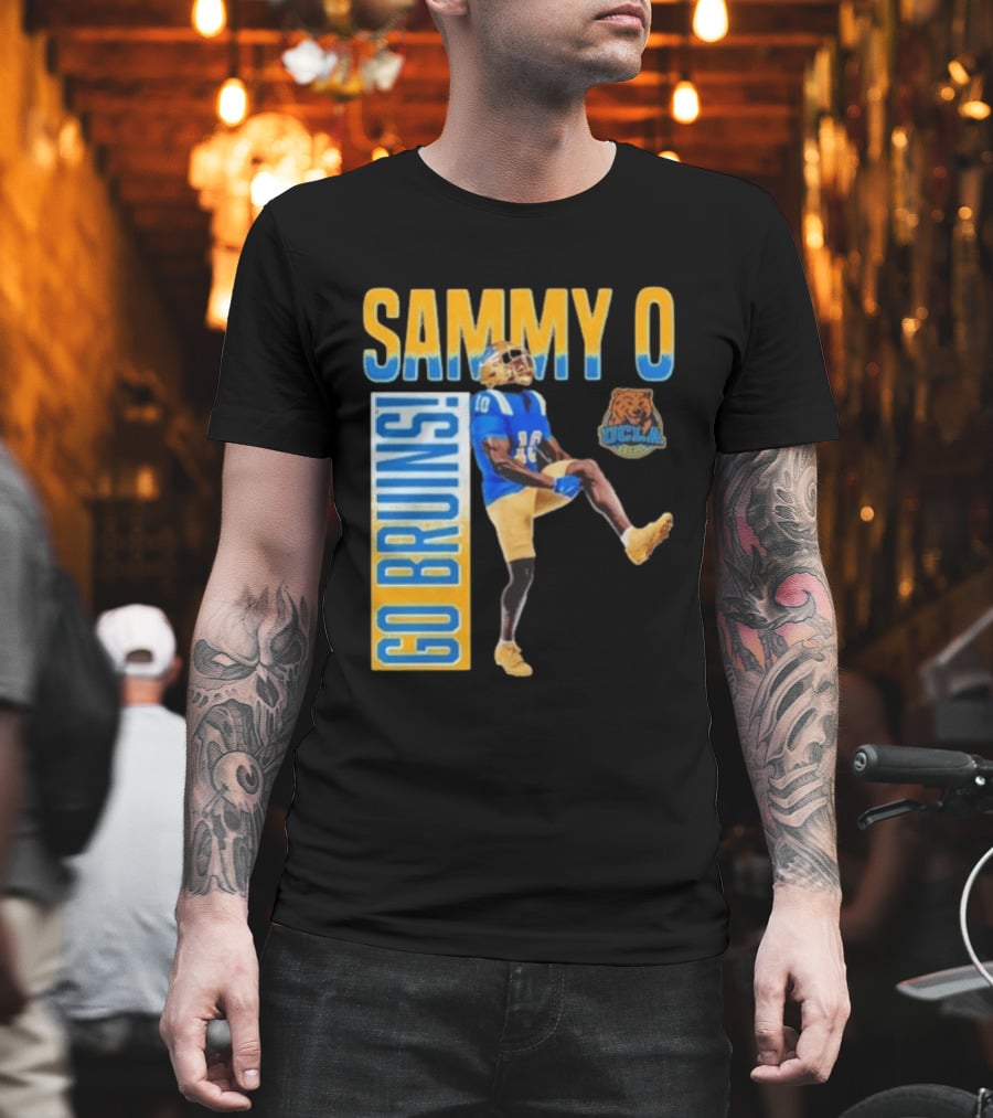 UCLA Bruins No 10 Sammy O Go Bruins College Football T-Shirt