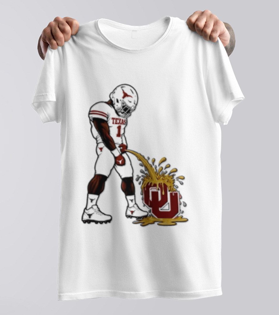 Colin Simmons Texas Football Rivalry With Oklahoma Sooners T-Shirt