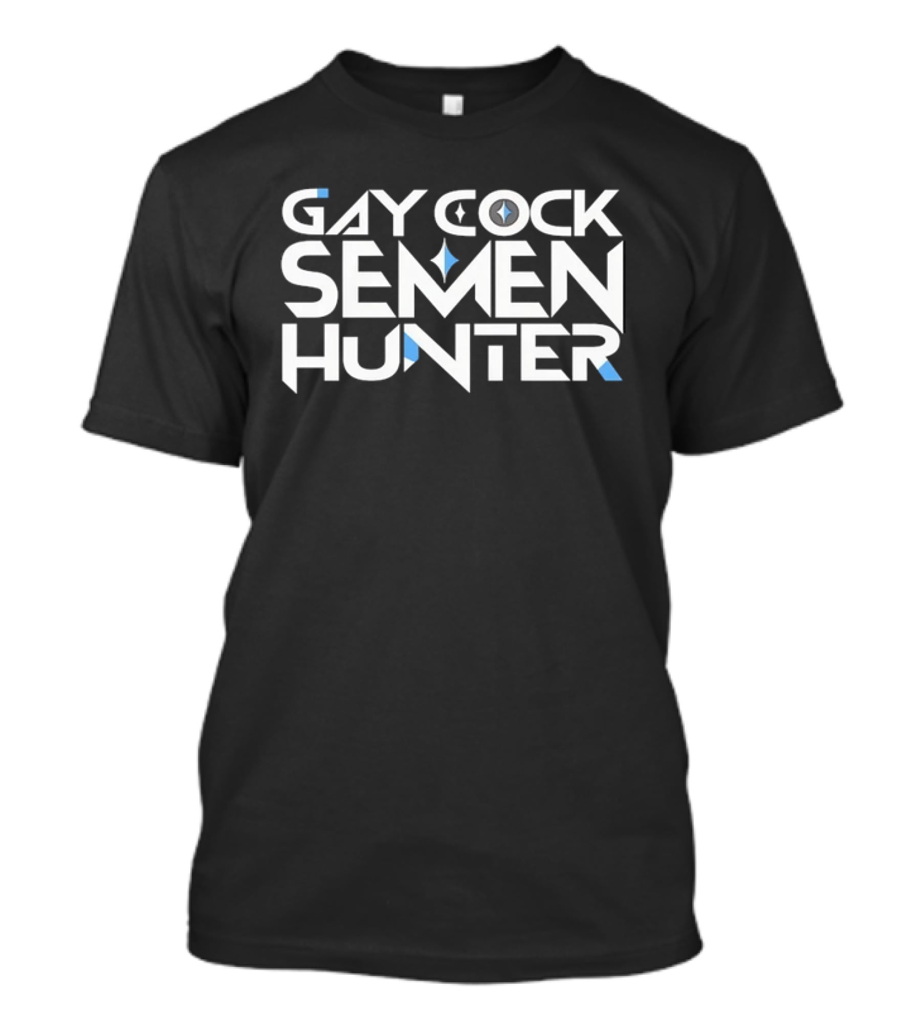 Gay Cock Semen Hunter Meme Provocative T-Shirt