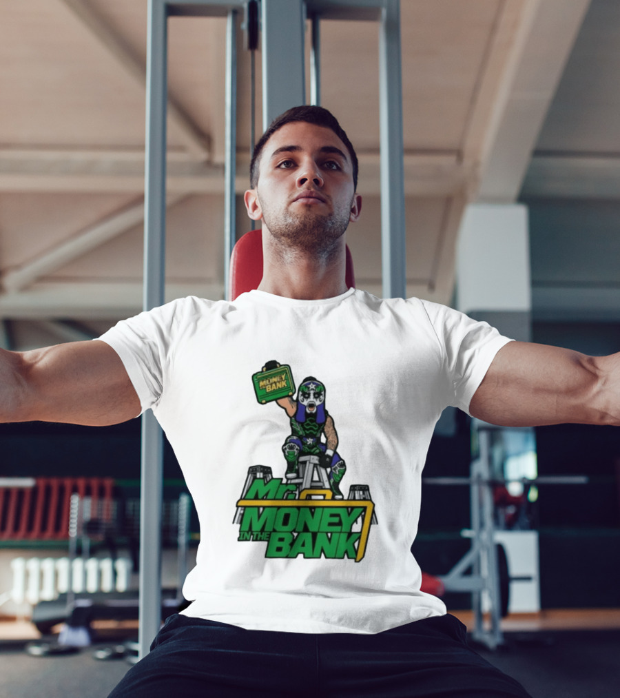 Mr Money In The Bank WWE Ladder Match Wrestling Superstars T-Shirt