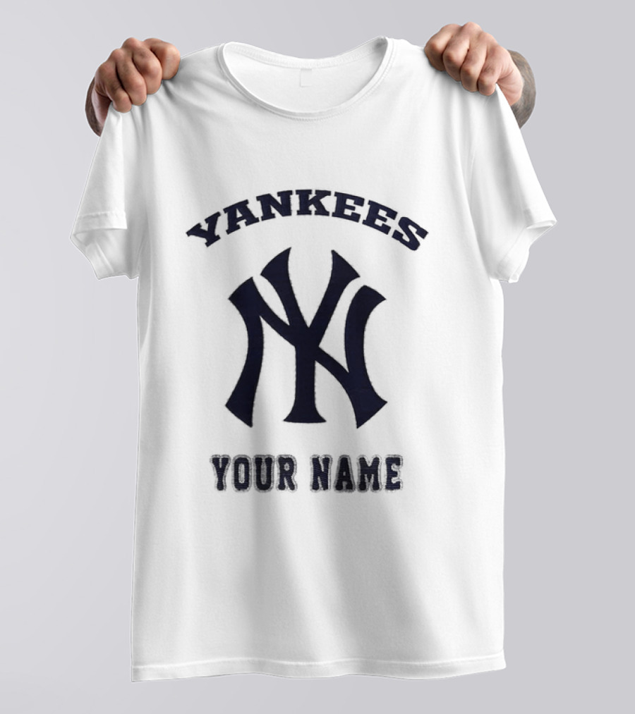 Yankees NY Personalized Your Name Baseball T-Shirt