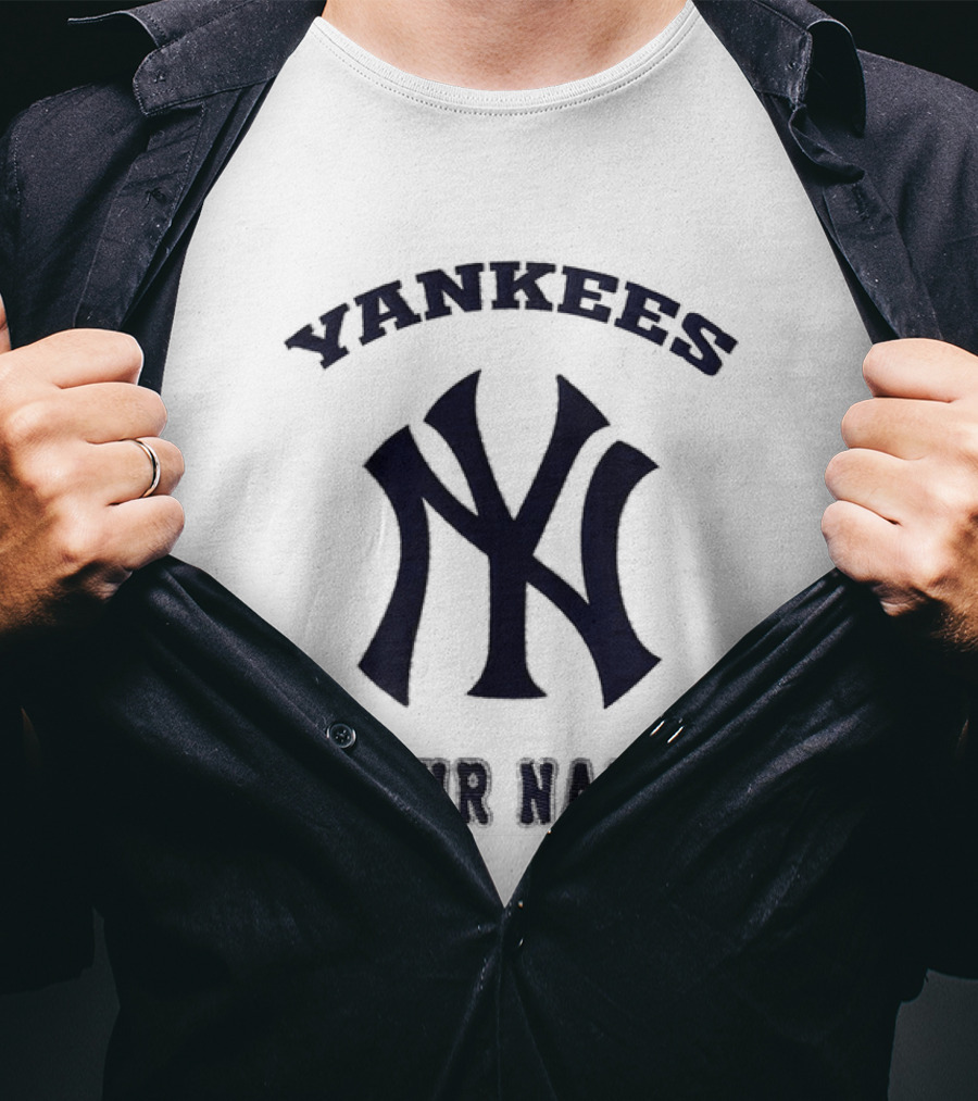 Yankees NY Personalized Your Name Baseball T-Shirt