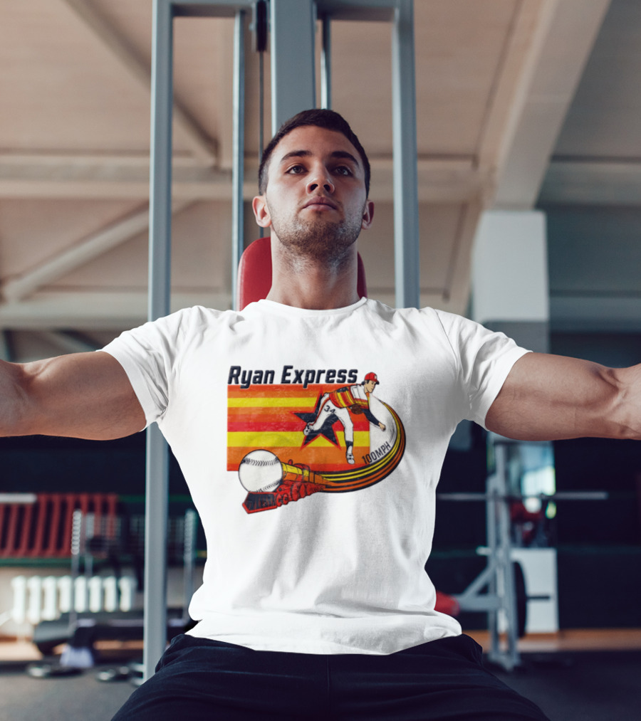 Ryan Express Pitcher 100 MPH Train 34 Star T-Shirt