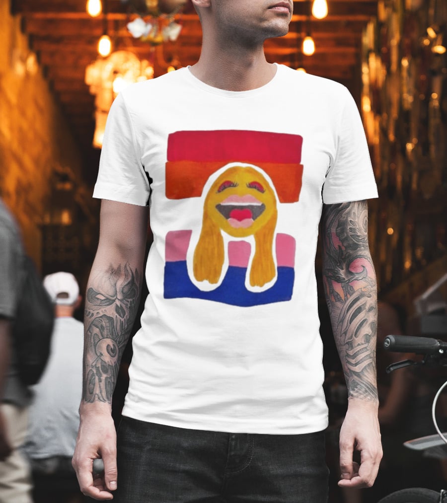 Janice Muppet Character With Lesbian Pride Colors LGBTQ The Muppets T-Shirt