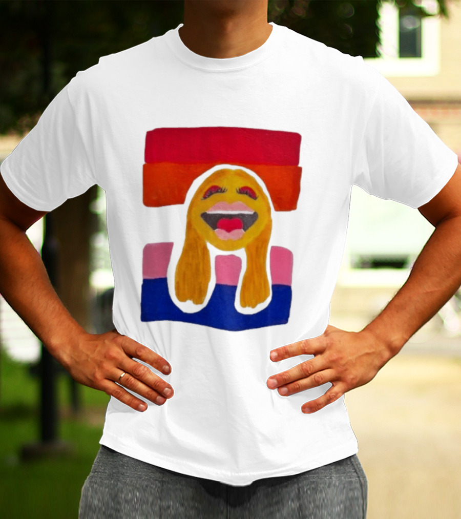 Janice Muppet Character With Lesbian Pride Colors LGBTQ The Muppets T-Shirt