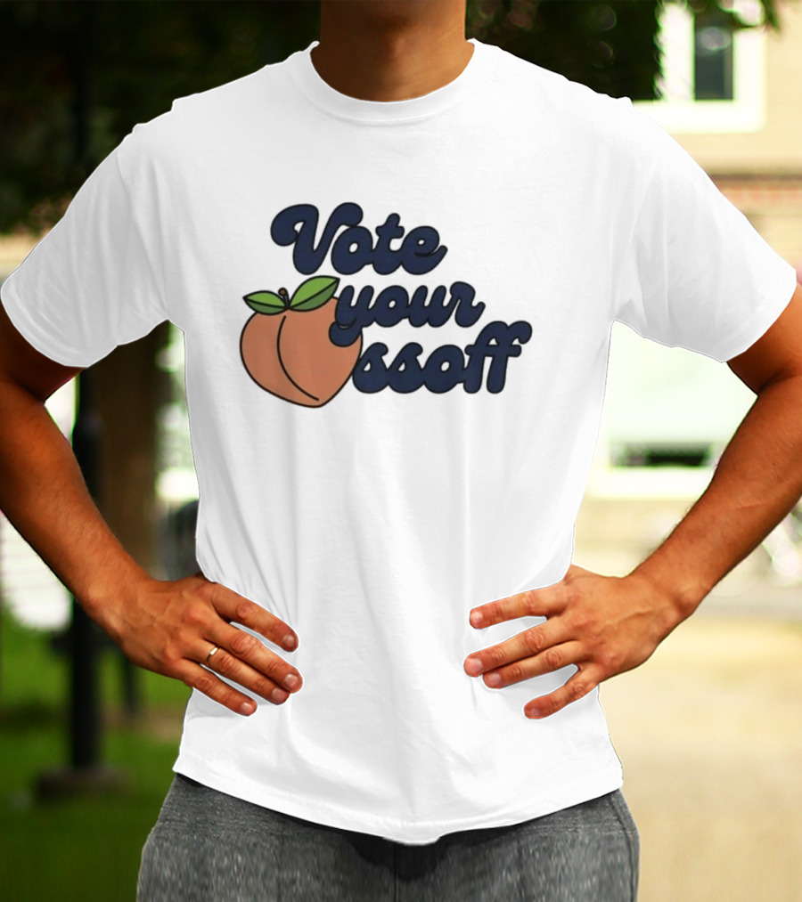 Vote Your Ossoff Peach T-Shirt