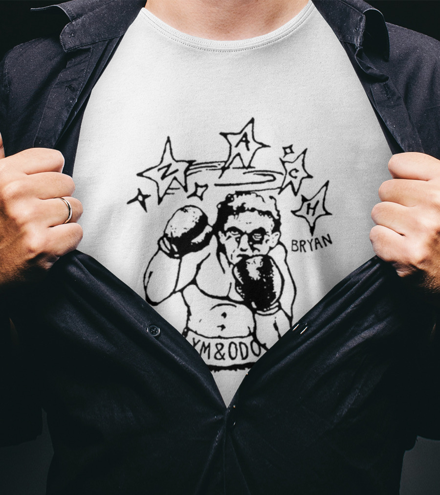 Zach Bryan YM&ODO Boxing Country Music Star T-Shirt