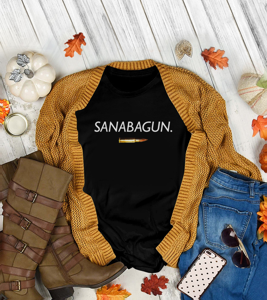 SANABAGUN Bullet Motif T-Shirt