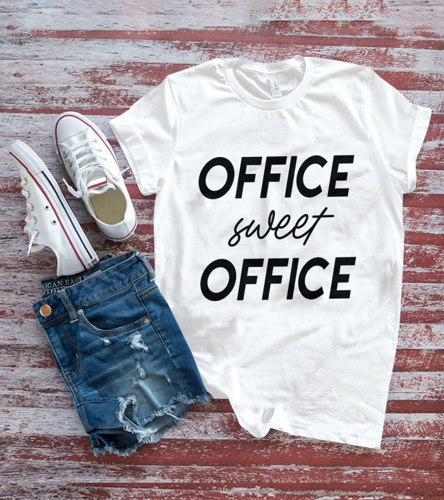 Shirts Of The Times Flower Debate Office Sweet Office T-Shirt