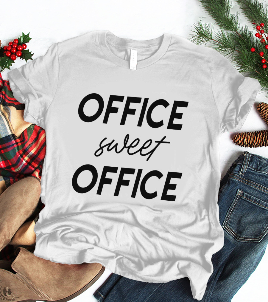 Shirts Of The Times Flower Debate Office Sweet Office T-Shirt